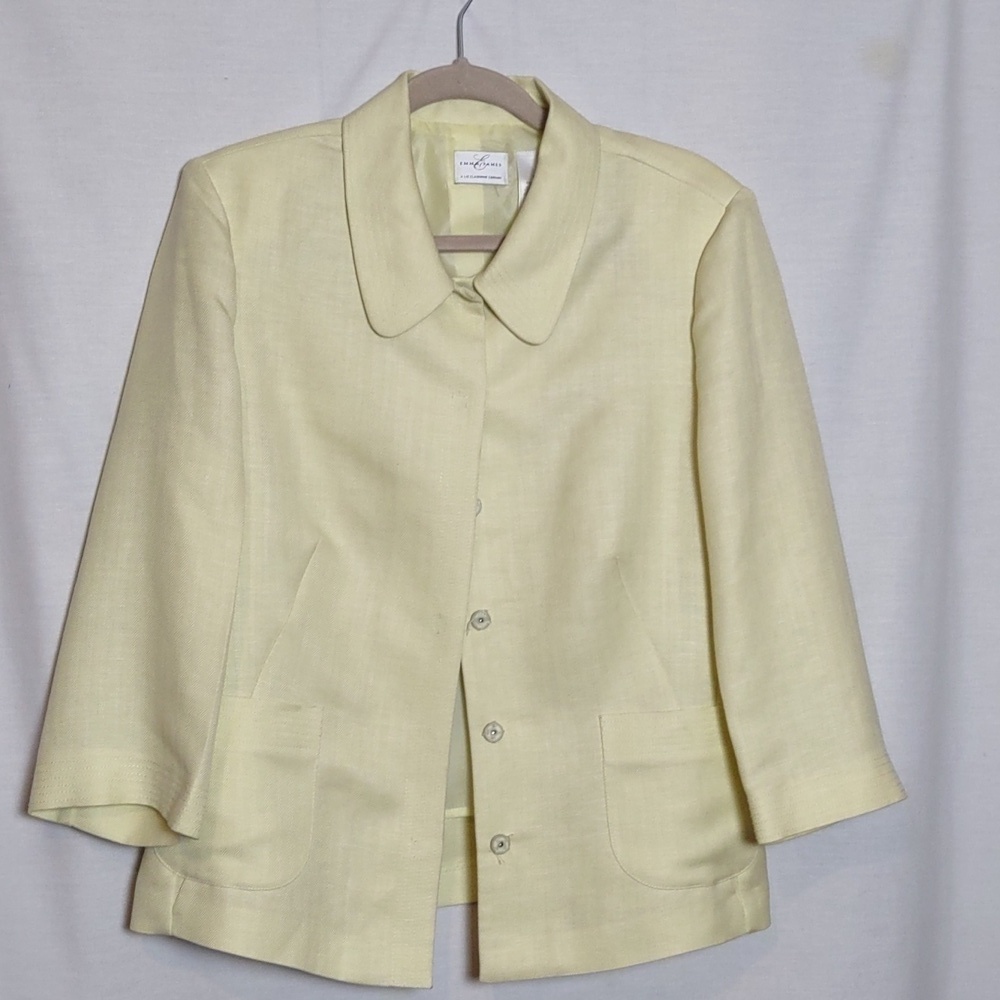 Emma James Linen Blend Spring Blazer